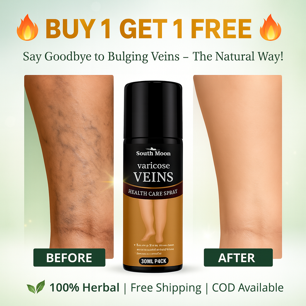 Turmeric Varicose Veins Relief Spray - (Buy 1 Get 1 FREE🔥🔥)