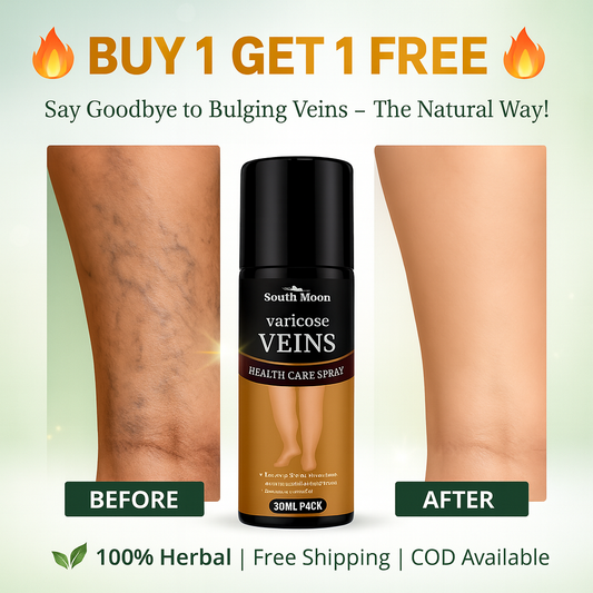 Turmeric Varicose Veins Relief Spray - (Buy 1 Get 1 FREE🔥🔥)