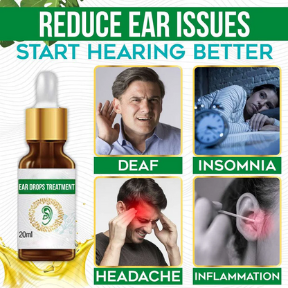 Ear Ringing Relieving Drops (30 Days Pack) - Buy 1 Get 1 FREE🔥🔥
