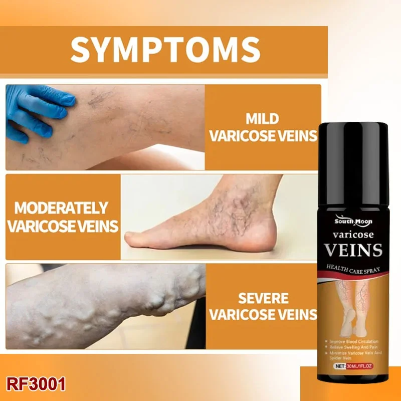 Turmeric Varicose Veins Relief Spray - (Buy 1 Get 1 FREE🔥🔥)