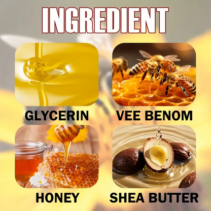 BeeRelief™ - Bee Venom Dry Crack Cream 🐝✨ | Deep Moisturizing & Hydrating for Hands, Feet & Body